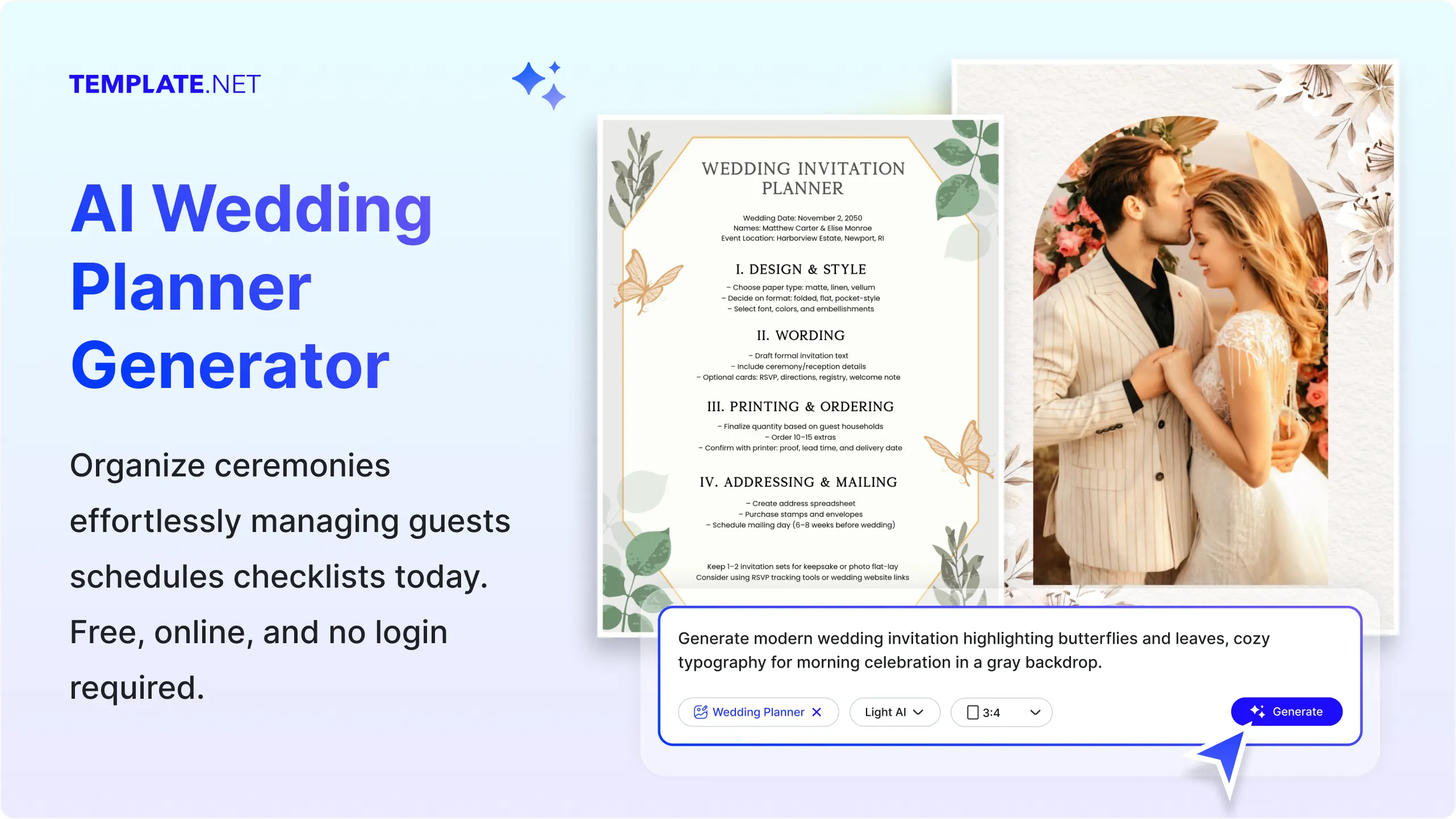 Free AI Wedding Planner Generator, Create Wedding Planning Designs Online